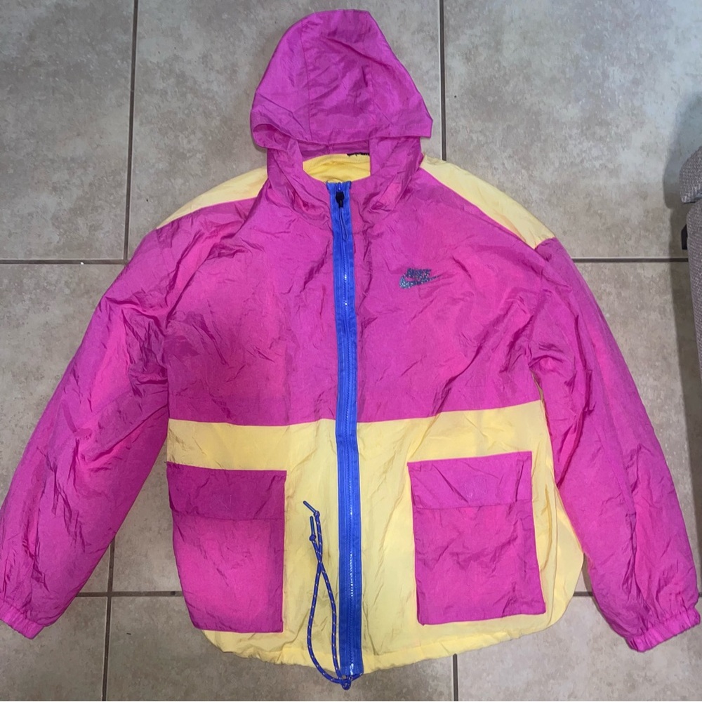 Nike Colorful Windbreaker with Hood